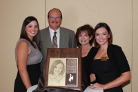 WYO Hall of Fame with Family